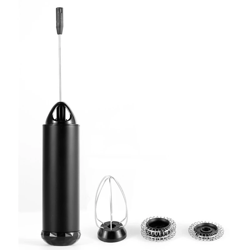 (image for) Portable Electric Milk Frother USB Rechargeable Egg Beater Matcha Frother Coffee Cappuccino, Latte, Protein Powder, Matcha Mixer